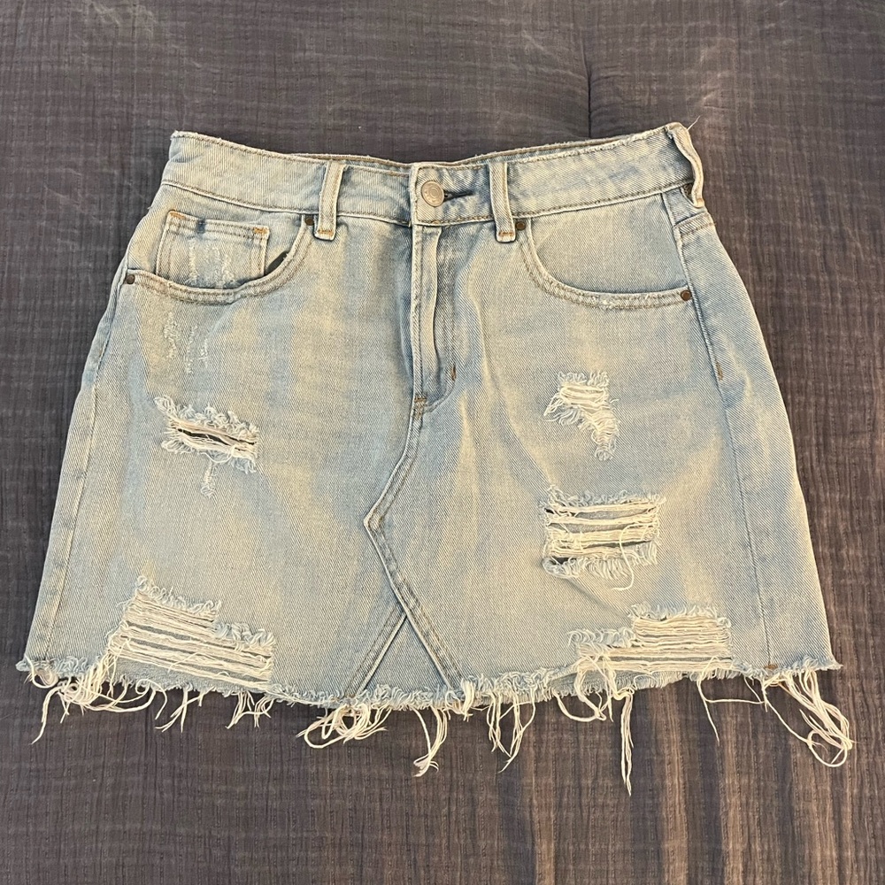 Pacsun jean skirt size 26